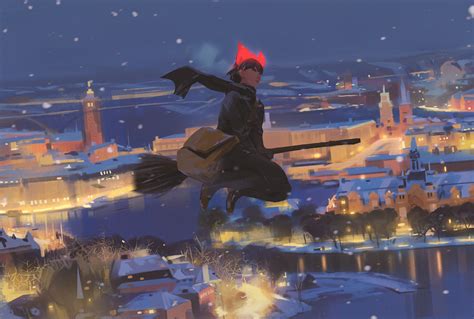 Wallpaper : anime girls, Kiki's Delivery Service, Studio Ghibli ...