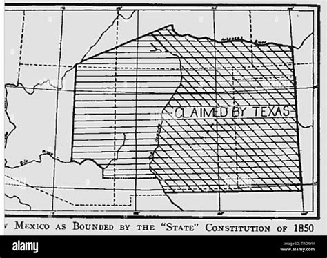 Proposed boundaries for the earlier federal State of New Mexico, 1850 ...