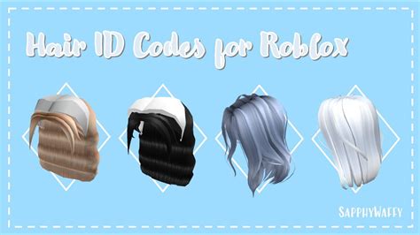 Roblox Hair Codes