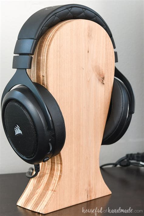 DIY Headphone Stand - Houseful of Handmade