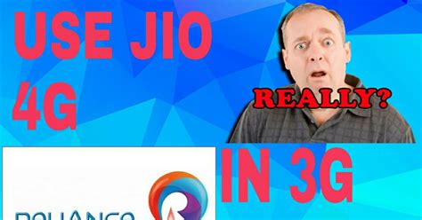 How to use jio 4g in 3g device ~ Hittricks.net