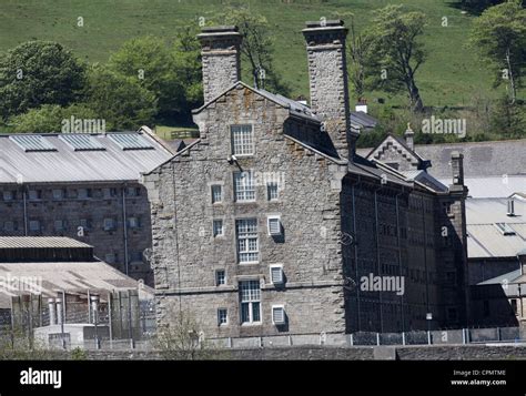 HMP Dartmoor. Category C men's prison in Princetown high on Dartmoor in Devon. Picture by James ...