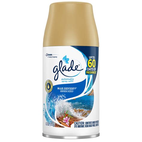 Glade Automatic Spray Refill Blue Odyssey, Air Freshener Spray, 6.2 oz, 1 Refill - Walmart.com