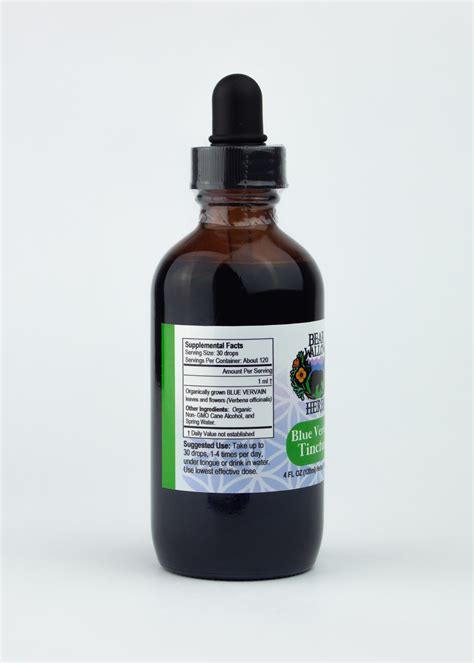 Blue Vervain Tincture – Bear Wallow Herbs