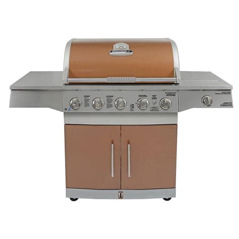 UPC 039953538308 - Brinkmann Grills Medallion 5-Burner Gas Grill Custom 810-6550-SB | upcitemdb.com