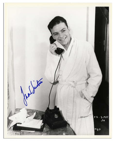 Sell Your Frank Sinatra Autograph at Nate D. Sanders Auctions