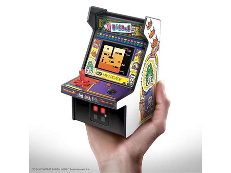 MY ARCADE BANDAI NAMCO Dig Dug 6" Micro Arcade Machine Portable Handheld Video Game - Newegg.com