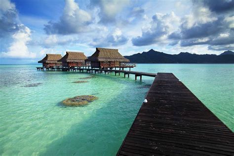 50 Best Overwater Bungalow Photos from Tahiti | Exotic Travel | Islands | Overwater bungalows ...