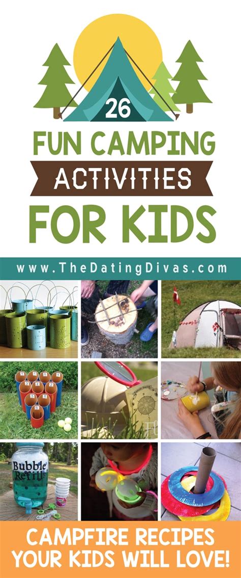 Over 100 Ideas For Camping With Kids - from The Dating Divas