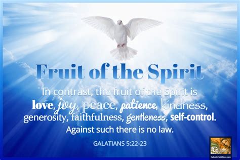 Fruit of the Spirit - Galatians 5:22-23