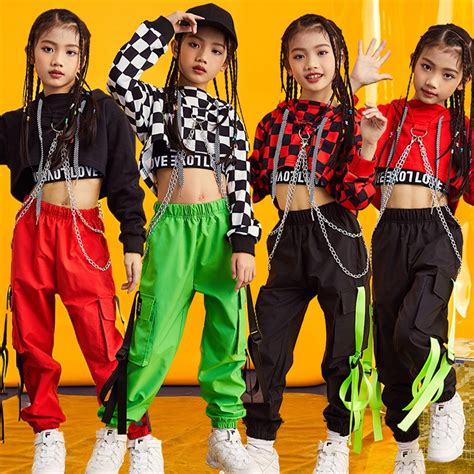 Aliexpress.com : Buy Kids Dance Costumes For Jazz Long Sleeve Tops ...