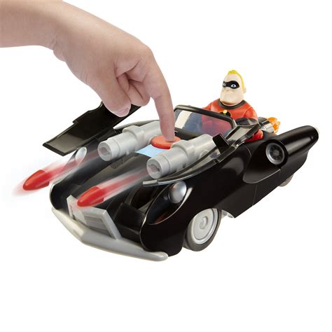 The Incredibles 2 Incredibile Car & Mr. Incredible Junior Supers Action Figure Play Set: Buy ...