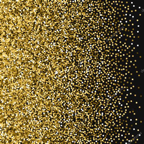 Gold glitter Left gradient with gold glitter on black background ...