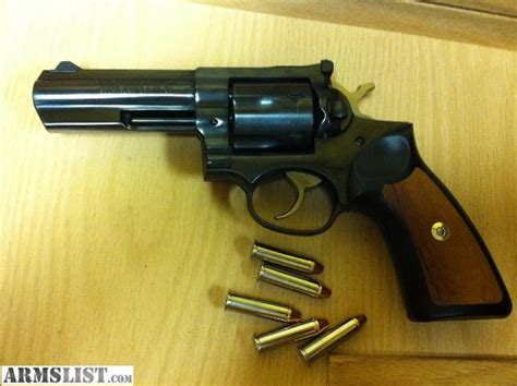 ARMSLIST - For Sale: Ruger GP100 4 inch, blued w/accessories and ammo ...