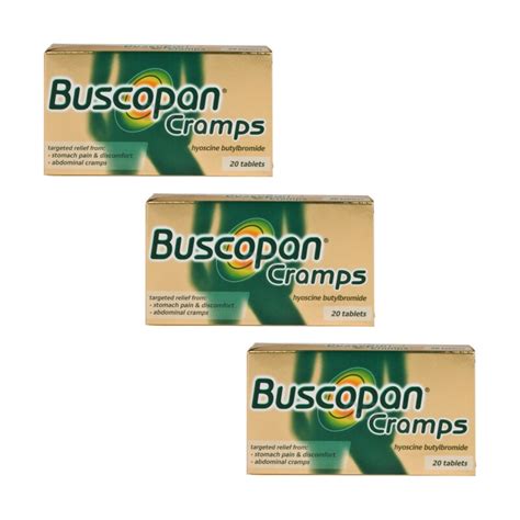 Buy Buscopan Cramps Tablets Triple Pack | Chemist Direct