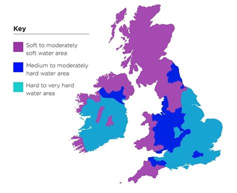 water-hardness-map | H2O Direct Ltd. Water Filtration Experts