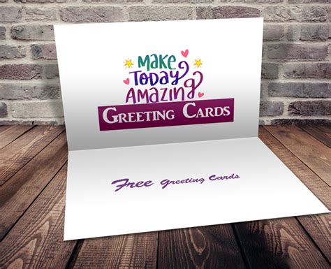 Photoshop Greeting Card Template