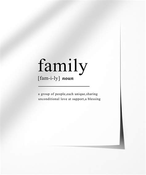 Family Text Poster - Duwart - Text Poster