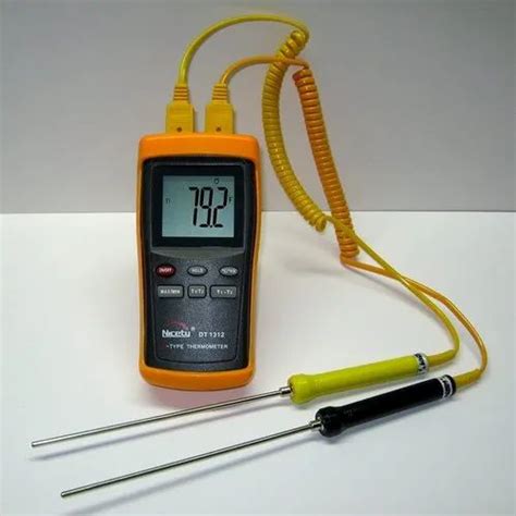 Glass Temperature Sensor Digital Thermocouple Thermometer, For ...