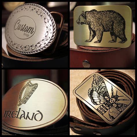 Custom Belt Buckles Handmade from Solid Metal for Leather Belts – Metal Some Art