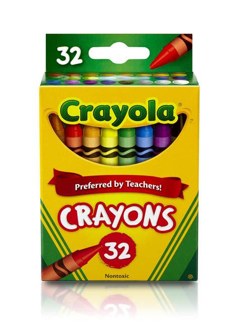 Crayola Classic Crayons, 32 Count, Assorted Colors, School & Art ...