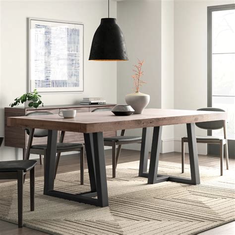 Paloma Dining Table | AllModern | Solid wood dining table, Modern ...