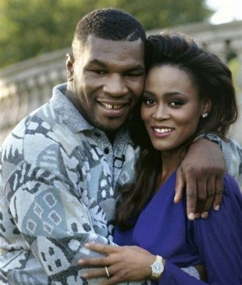 Robin Givens and husband Mike Tyson, 1988 - 1989. | B - Robin Givens ...