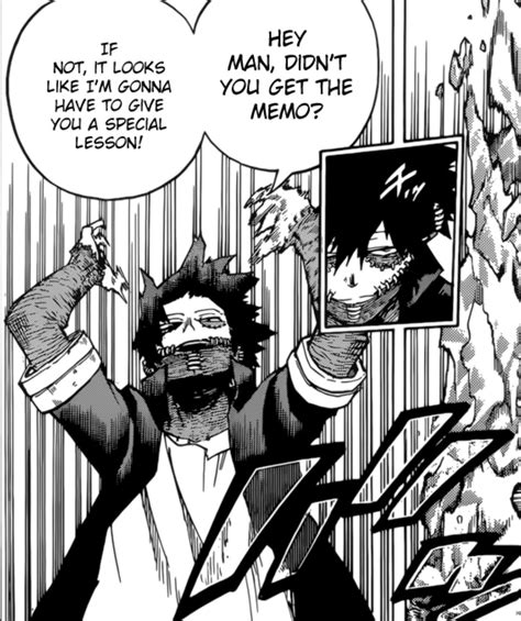 Mha Dabi Manga Panels