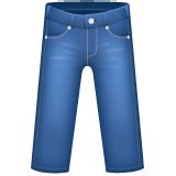 Arti Emoji 👖 Jeans - Emojipedia Indonesia