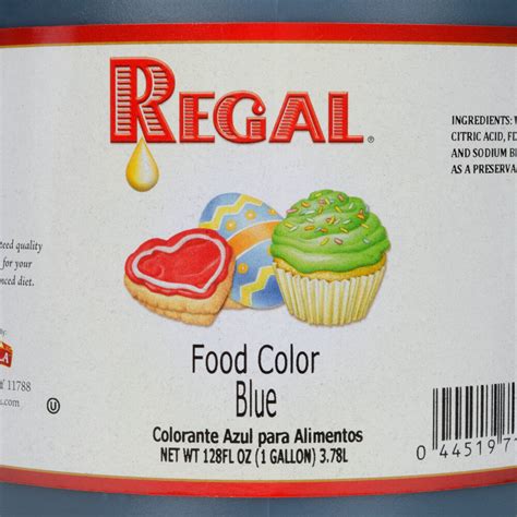 Blue Food Coloring - 1 Gallon