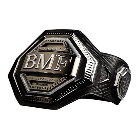 BMF Belt Replica | Ufc belt, Ufc, Belt