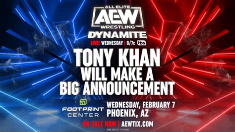 AEW Dynamite preview 02/07/24: Tony Khan’s latest big announcement