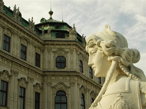 Belvedere Palace stock photo. Image of detail, landmark - 2858704