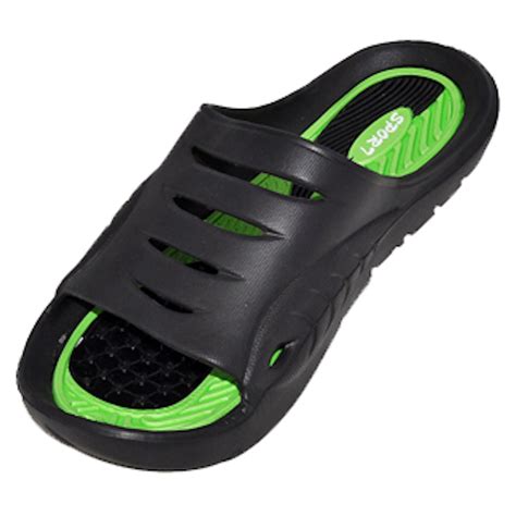 Shoe Shack - Cinco Men's Rubber Sandal Slipper Comfortable Shower Beach ...