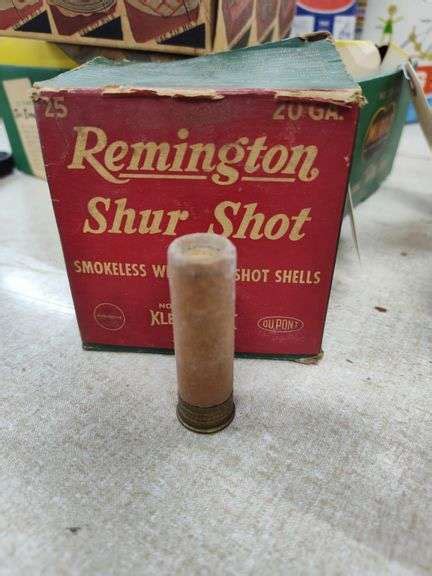 3 Boxes Of 20 Gauge Shotgun Shells - Baer Auctioneers - Realty, LLC