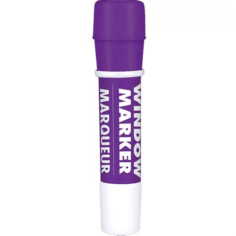 Purple Window Marker 5in | Party City