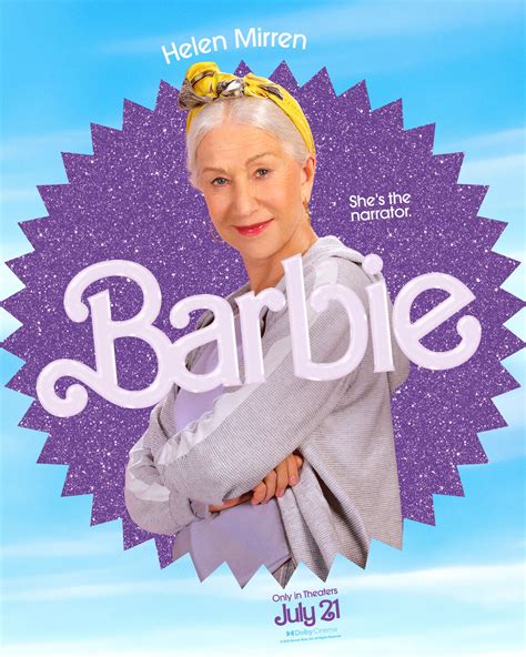 Narrator (Helen Mirren) | Barbie Wiki | Fandom