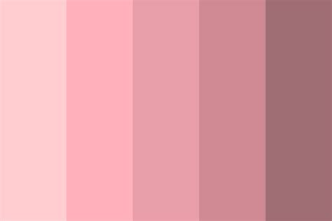 Bubblegum Pink Shades Color Palette