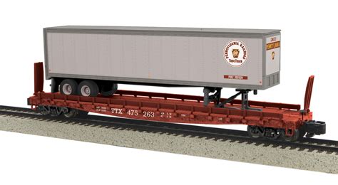 MTH 35-76013 S Pennsylvania Flat Car with 48’ Trailer #475263 - Walmart.com