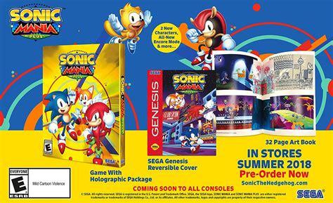 Sonic Mania Plus pre-orders now open