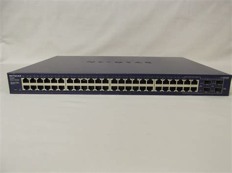 Netgear GS748T ProSafe 48 Port Gigabit Smart Switch + 4 SFP Ports – IT Revival Ltd : IT Revival Ltd