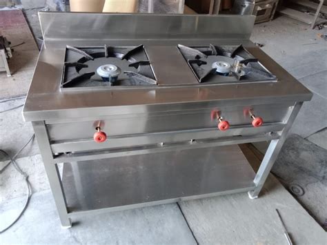 Two Burner Gas Stove, Stainless Steel Manufacturer & Seller in Mumbai ...