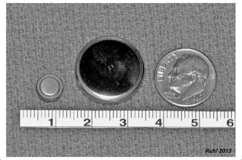 Relative comparison of battery sizes. Standard hearing aid battery... | Download Scientific Diagram