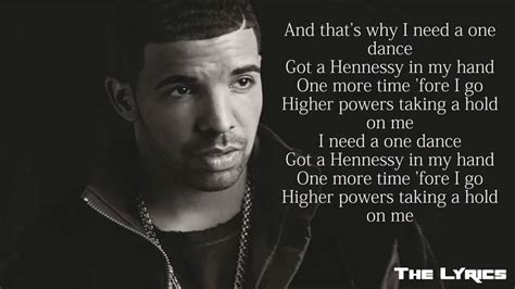 Drake- One Dance (Lyrics) - YouTube