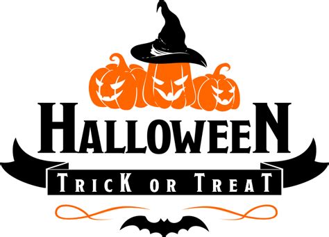 Halloween - Trick or Treat Logo - Openclipart