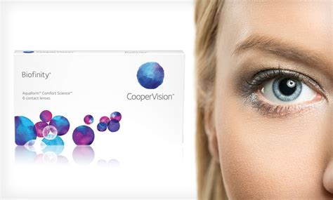 Biofinity Contact Lenses | Groupon Goods