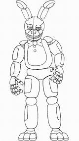 21  Withered Toy Bonnie Coloring Pages sketch template