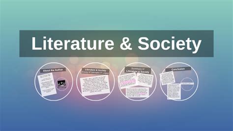 Literature & Society by Diane Ocampo on Prezi