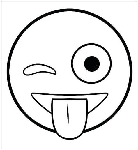 Dibujos de Cara Sonriente para colorear e imprimir– ColoringOnly.Com