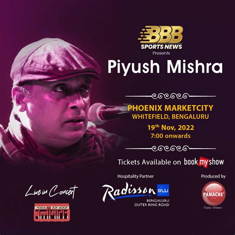 Enjoy the magic of music with Piyush Mishra Performing Live in Concert at Phoenix Marketcity ...